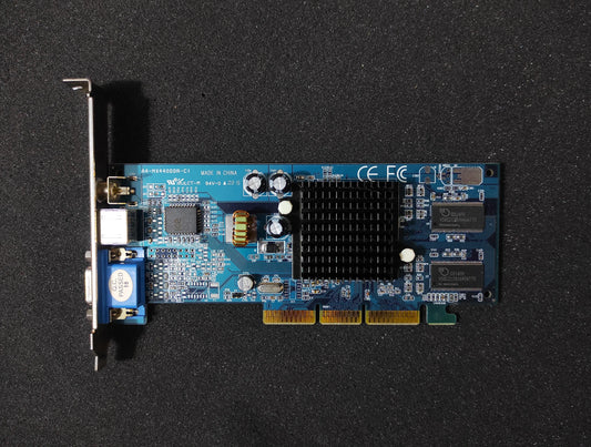 HIS NVIDIA GeForce4 MX 440 AGP 64MB Graphics Video Card A4-MX440DDR-C1