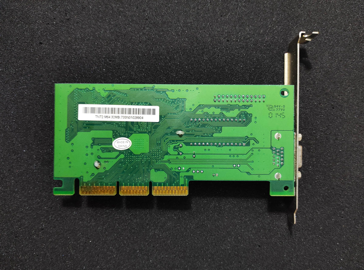 Nvidia Riva 32mb Palit NVIDIA RIVA TNT2 M64 32MB VGA AGP Vintage Retro Graphics Card ...
