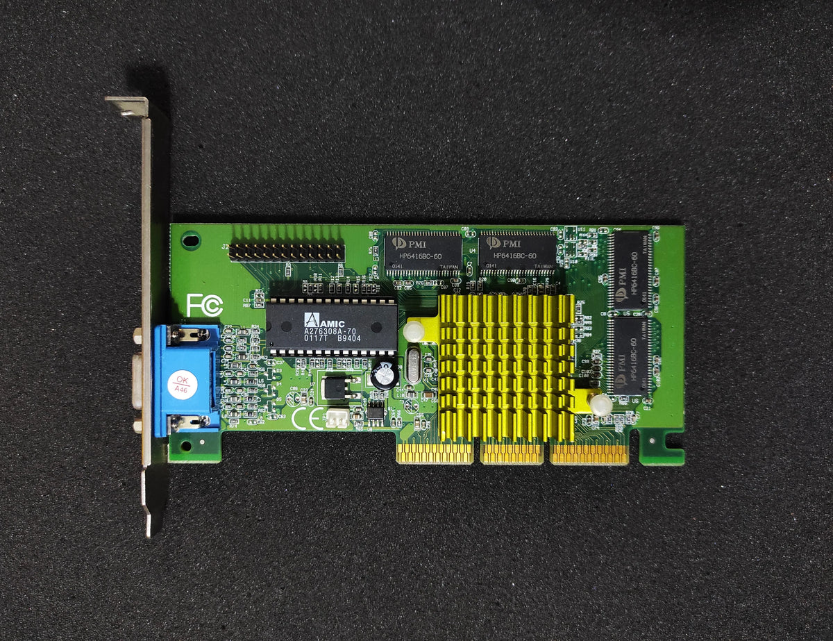 Nvidia Riva 32mb Palit NVIDIA RIVA TNT2 M64 32MB VGA AGP Vintage Retro Graphics Card ...